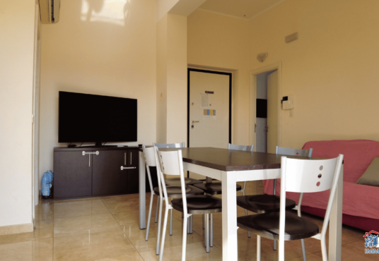zona living con cucina